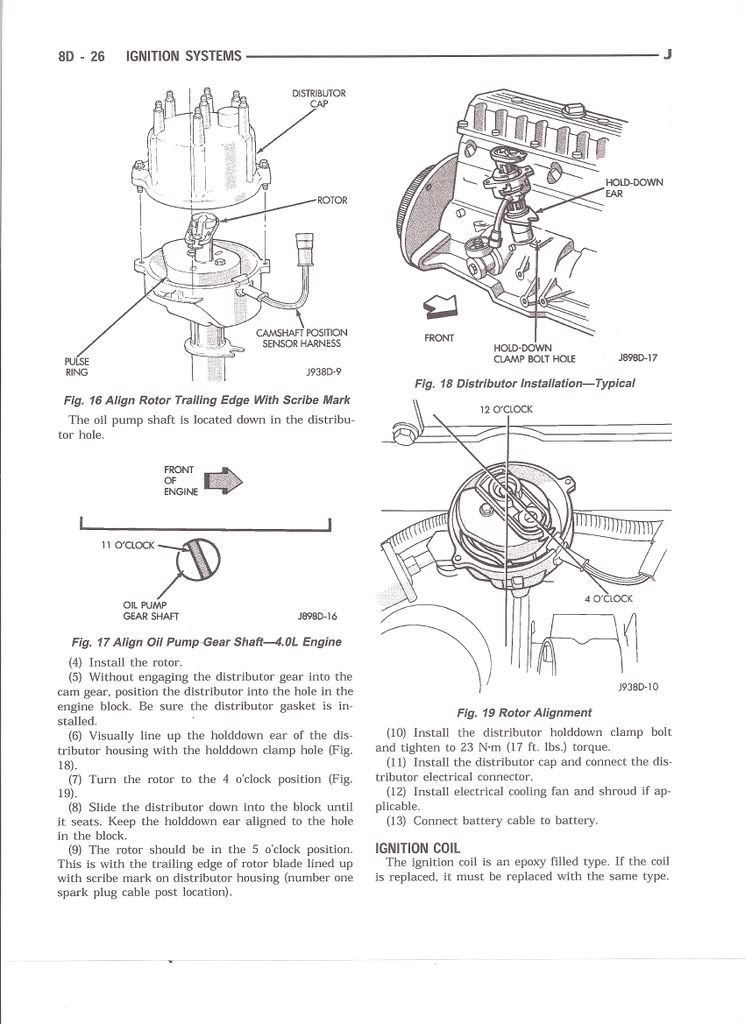 Timing a 4.0L Jeep Enthusiast Forums